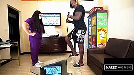 Big Titty Nurse Sucks And Fucks Huge Black Cock In Hospital Room