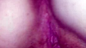 Amateur milf takes anal from friend in her house with big ass spread wide. Wife moans during rough penetration.