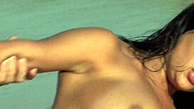 Double Cock For Babaloo With Big Ass Tits Wet Shaved Wet Pussy Brazilian Fucking Tattoo