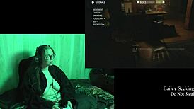 naked alan wake 2 playthrough with brunette babe 😍