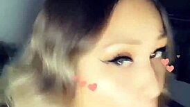 Quarantine stepmom sucks my big cock during chill