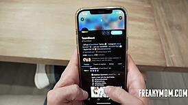 Blindfold prank with stepmom audrey madison