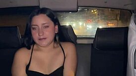 I felt so wild fucking my driver hard. Let him cum inside me without a condom, filling me up completely.