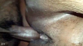 i love slapping that big clit with my balls