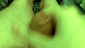 He says, 'I'm going to masturbate quickly with my big cock'