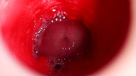 Wow, filled the camera with cum in the best internal anal cumshot in 4K!