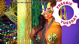 Porn Star Jessica Grabbit At Mardi Gras Event