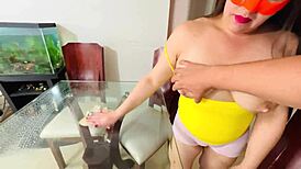 i have a huge vagina and i seduce my stepson with my cameltoe, i'm addicted to swinging and cuckolding.