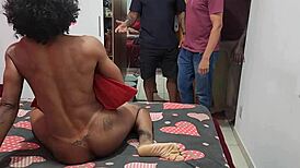 Inviting Work Friends For A Surprise With The Prostitute 😈