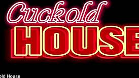 Naughty Girl Wakes Cuckold Boyfriend for Threesome with His Friend, Involving Licking and Riding.