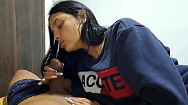 Watch Bambi's Horny Blowjob Compilation With Deepthroat Sucking On Big Black Cocks.