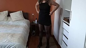 I come home horny and masturbate while watching my stepson jerk off