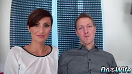 Hotwife Gabrielle Gucci Quenches Her Thirst For Bbc Cum In Front Of Cuck