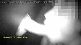 Glory hole: 25 cm cock opens me wide in swing