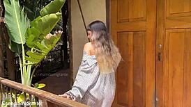 First time makes me so horny for pussy sucking.