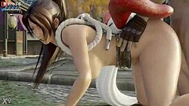 麻衣和香澄在引人入胜的3D色情中