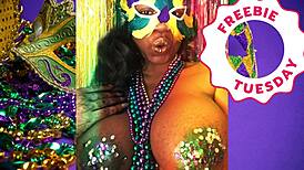 Porn Star Jessica Grabbit At Mardi Gras Event