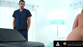 Stacked Tattooed Babe Takes Monster Cock Deep in Her Perfect Fat Ass During Fantasy Massage