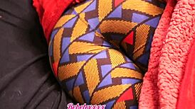 Pendeja with tight calza feels so aroused and craves rough submissive fucking in wet ass worship