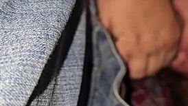 milf sucks cock in truck during concert?