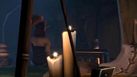 the giantess performs anal vore with sound effects in this tall huge fetish cartoon