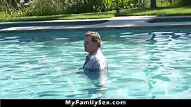 Hey, stepdad caught his stepdaughter smoking and decides to punish her with hardcore fucking in doggystyle.