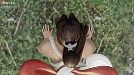 麻衣和香澄在引人入胜的3D色情中