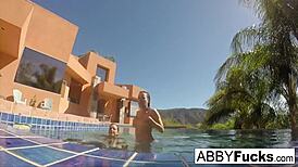 Behind the scenes underwater fun with abigail mac & romi