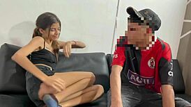 Stepbrother Fucks Stepsister While Parents Away