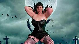 Granny Carmen Angel Evil Woman 2 Position Fuck Cum & Creampie