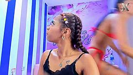 I Watch Two Girls Tease Friends Into Fucking Their Throats