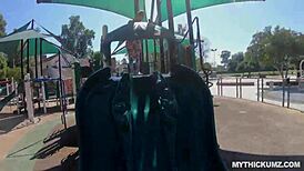 Feeling The Intense Pleasure Of Juicy Booty Bouncing On Monster Cock