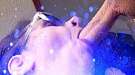 sensual sexy deep throat on 8 uncut cock