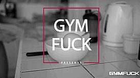 Gym fuck with long-haired stunner inna innaki makes trainer cum hard