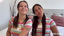 Two Colombian Beauties Swallow Torbe's Cum!