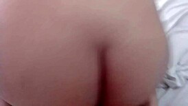 Chubby Nymph Sits On Cock In Hotel For Creampie