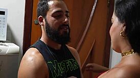 Hey, this chubby girl got picked up at the bar and fucked after foot licking