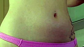 Blonde rubs suncream on tits while sunbathing publicly, flashing neighbors 😏