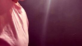 Public Natural Tits Play With Nipple Clamps 😍