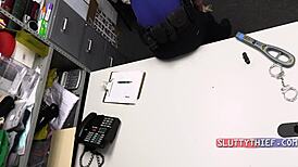 teen shoplifter becomes slut with burglar billy boston