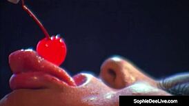 Sophie Dee, we're fucking in the rain, it's so intense!