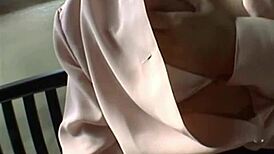 Japanese Mom Feels Intense Pleasure Masturbating Hairy Pussy With Vibrator