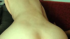 Athletic Amateur Achieves Pulsating Anal Orgasm