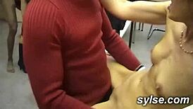 Two MILF hitchhikers discover outdoor threesome thrill