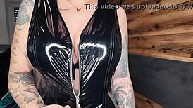 Tits in food fetish play