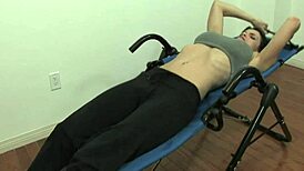 Pretty Brunette Squirts All Over Herself While Masturbating?