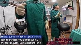 the procedure unfolds with doctor tampa and doctor aria nicole examining the patient in a hospital room. intriguing details from behind the scenes in florida.