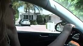 big tits drive two guys to intense double penetration with blowjob and anal