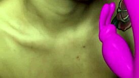 claudia bavel plays with dildos