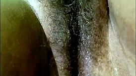 College girl shares intimate moment with stepbrother in homemade setting